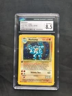 Pokemon: Base Set Rare Holo: Machamp 8/102 CGC 8.5