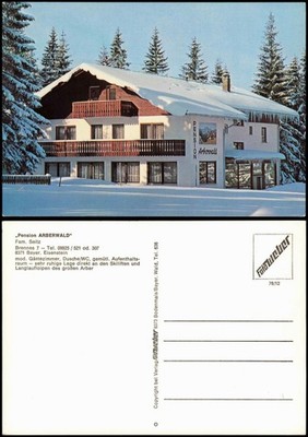 Bayerisch Eisenstein Pension ARBERWALD Fam. Seitz Brennes 7 1978