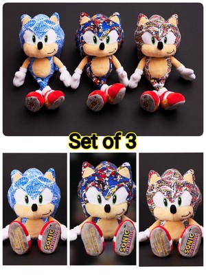 Sonic the Hedgehog x Kosuke Kawamura Sega Store Exclusive Toy Set of 3