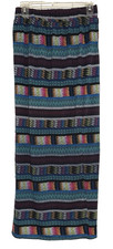 Cato Maxi Skirt Multicolor Sz S Elastic Waist Vibrant Geometric Hippie Boho