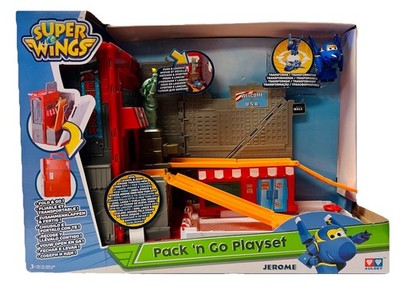Super Wings Pack 'n Go Playset Jerome NEW
