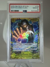 PSA 10 2025 Bartholomew Kuma  OP12-119