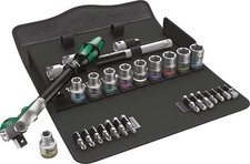 WERA Jeu de douilles 1/2" 28 pans 250 mm 5/16" 52 mm