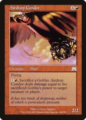 Airdrop Condor Foil Onslaught 186 NM MTG