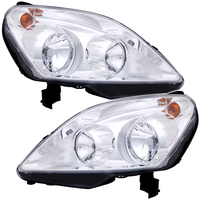 Scheinwerfer Set FüR Opel Zafira B 2005-2014 Lwr Stellmotor Chrom Halogen