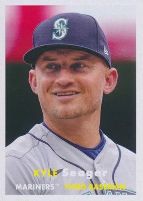 2021 Topps Archives #47 KYLE SEAGER - Seattle Mariners