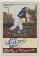 2011 Upper Deck Goodwin Champions Auto Yordano Ventura #A-YV Auto 4rn