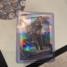 2025 Panini Prizm #74 Jahmyr Gibbs True  Silver Prizm 