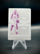 💗2022-23 Panini Noir #5 Bennedict Mathurin Jersey Printing Plate Magenta 1/1 RC