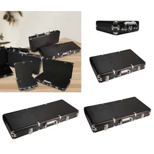 Aluminum Alloy Chip Case Collect Box Sponge Lining Storage Container Cards Box