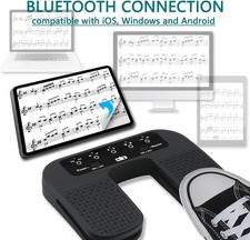 Pro Page turner for tablet/phone music score piano sax guitar bass orchestra pit