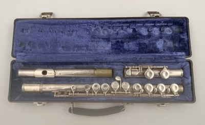 Gemeinhardt Flute Model 2SP, J9309 W/ Hard Case Velvet Lined Elkhart, IN, USA