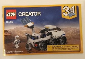 LEGO CREATOR: Space Shuttle Explorer (31066) 3-in 1, 100% Complete+Instructions