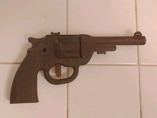 Vintage 1938 Marx The Lone Ranger Clicker Metal Tin Toy Pistol Gun