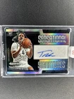 TRISTEN NEWTON 2024-25 PRIZM BLACK ROOKIE SENSATIONAL SILVER RC AUTO Q4480