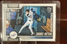 2026 Topps Series 1 Celebrations Shohei Ohtani Dugout Peeks SSP #200 Dodgers 