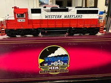 MTH 20-2884-3 WESTERN MARYLAND (#7436) SD-35 DIESEL ENGINE NON-PWR NIB