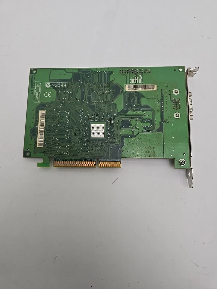 3dfx Voodoo3 1000 16mb AGP 2x video card (Compaq OEM). P/n  210-0383-001-A0 - Image 2 of 3