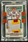 2024 Xavier Worthy Panini One Emerald /25 Three Color Sick Patch RC Rookie 🔥🔥