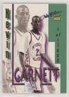 1995 Signature Rookies Basketball Kevin Garnett #5 PSA 9