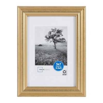  5x7 Traditional Gallery Wall Picture Frame, Gold