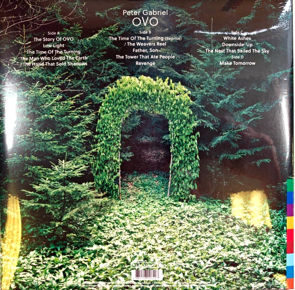 Peter Gabriel OVO LP Album vinyl record Limited RSD 2025 Orange & Blue remaster - Image 3 of 4