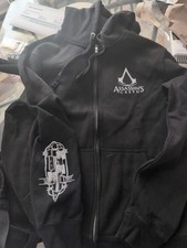 Assassins Creed VR Dev Team Employee Full Zip Hoodie Sweatshirt Black Men’s Sz M