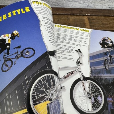 Vintage 1997 GT Dyno BMX Bicycles Catalog Freestyle Speed Series
