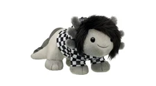 Emo Axolotl Stuffed Animal Build A Bear COMES WITH CHECKERED HOODIE