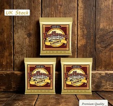 3Pack Ernie Ball Earthwood Light Gauge 80/20 Bronze Acoustic Guitar Strings 2004