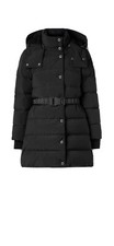 Burberry + Net Sustain Belted Hooded Quilted Shell Down Coat