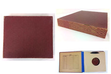 Record Storage Album Binder Book Red 12 Sleeves 12 Records Included 10" R114