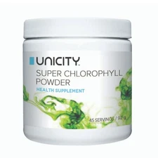 UNICITY Super Chlorophyll Powder Health Supplement 92g Made in USA