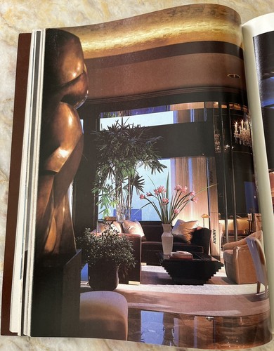ARCHITECTURAL DIGEST-DONALD TRUMP-NEW YORK TRUMP TOWER APARTMENT JULY 1985! - Picture 7 of 11