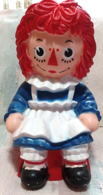 RAGGEDY ANN BANK ラガディアン バンク 70’s 1972 Vintage 1972 Raggedy Ann Sitting Coin Bank 11
