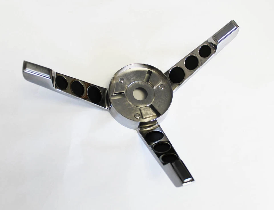 Volante Ford Mustang 1967 nuevo anillo de cuerno cromado  Foto 4 de 4