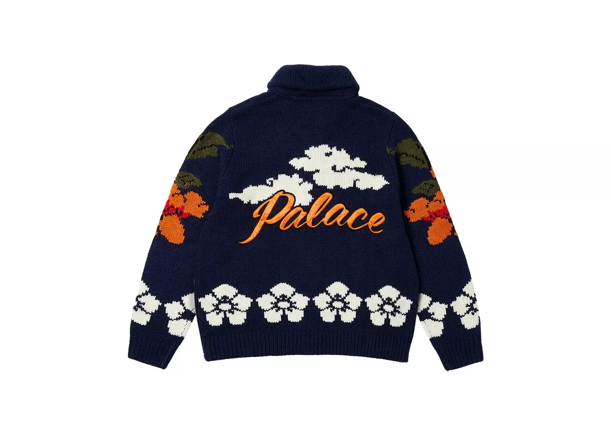 Palace Demon Cowichan Knit Blue