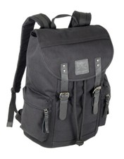 großer Rucksack Canvas - Leder extrem stabil...