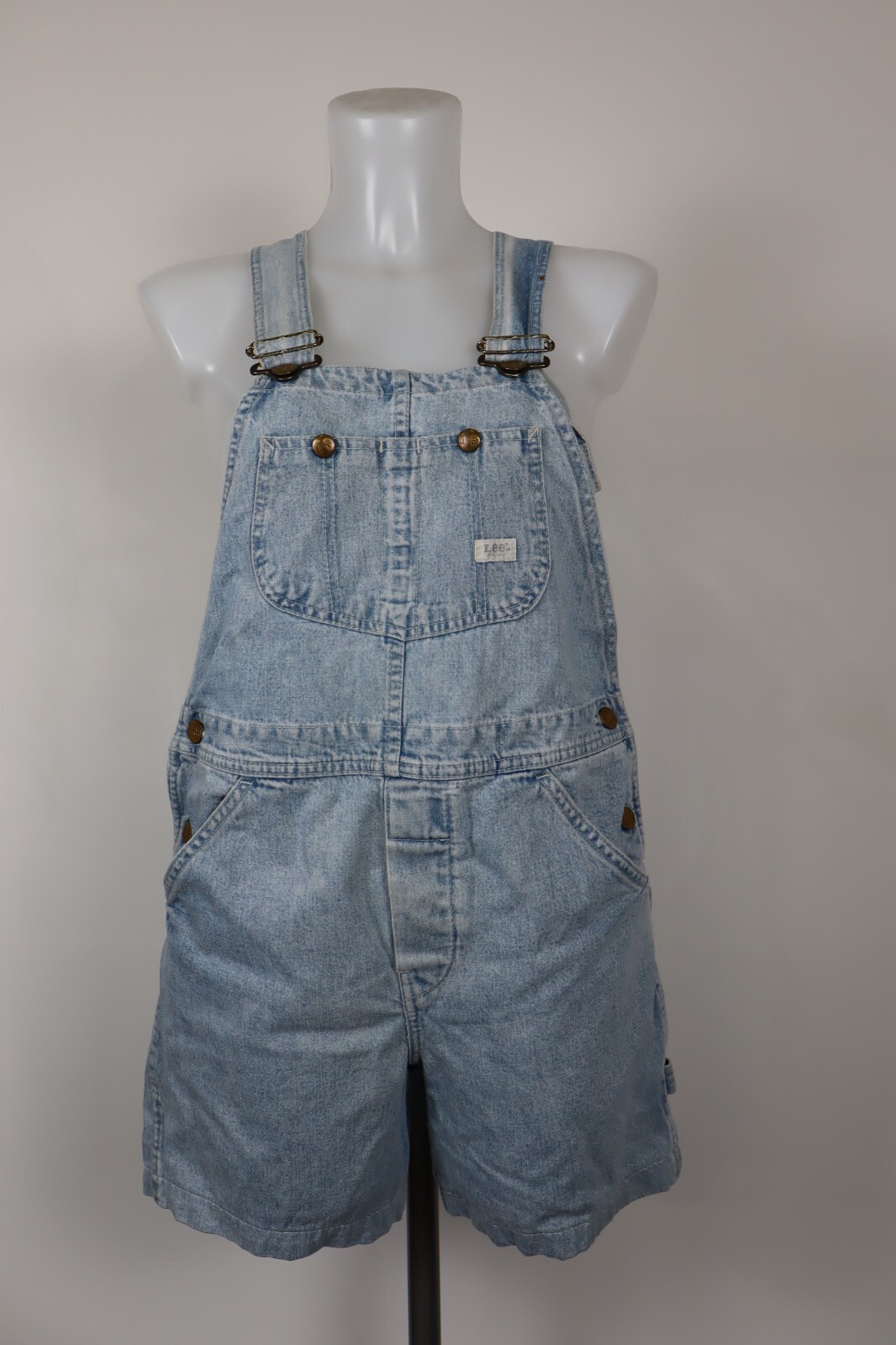 Lee Completo Pantalones de Mujer T.S Peto one piece Vintage Casual Denim