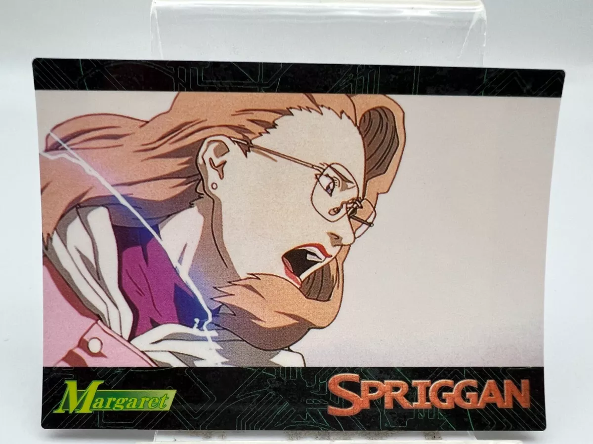 SPRIGGAN card SHINSEISHA Japanese Vintage Rare F/S