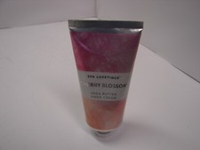 Body & Earth SPA LUXETIQUE Cherry Blossom Shea Butter Hand Cream 4 oz 113 ml NEW