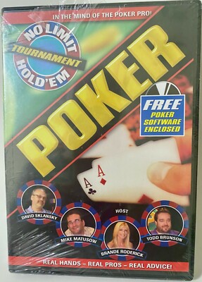 Inside The Mind Of The Poker Pro: No Limit Hold 'Em Strategy Guide Brand New DVD