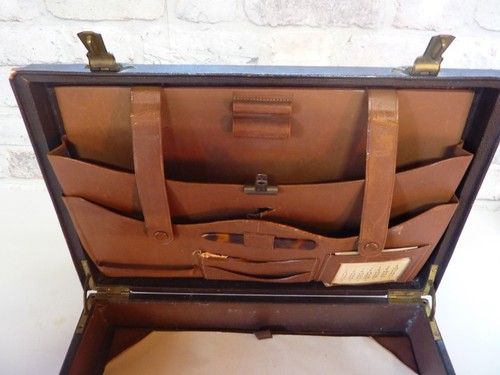 Vintage Stationary Correspondance Writing Case Brief Case - Picture 5 of 24
