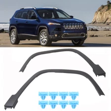 LABLT Fender Flares For Jeep Cherokee 2014-2017 Front Left+Right Textured Black