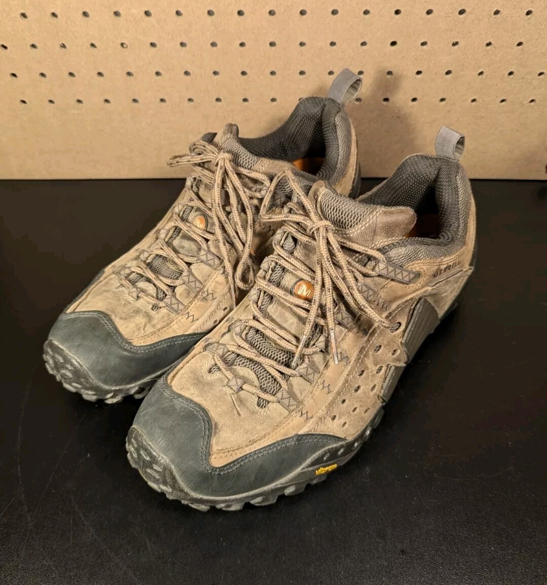 Merrell Intercept scarpe da passeggio uomo J73705 marrone falena taglia 11 5