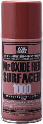 Gunze-Sangyo Mr. Surfacer Ox Red 1000 100ml Spray Paint #B525~NEW