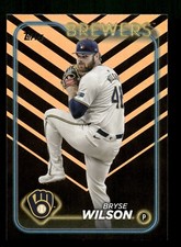 2024 Topps Update Bryse Wilson #us45 HOLO