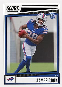 James Cook 2022 Score Football - RC #334 - Buffalo Bills