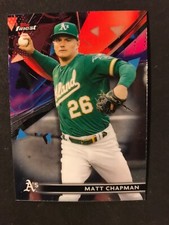 2021 Topps Finest Matt Chapman - Oakland Athletics- #12