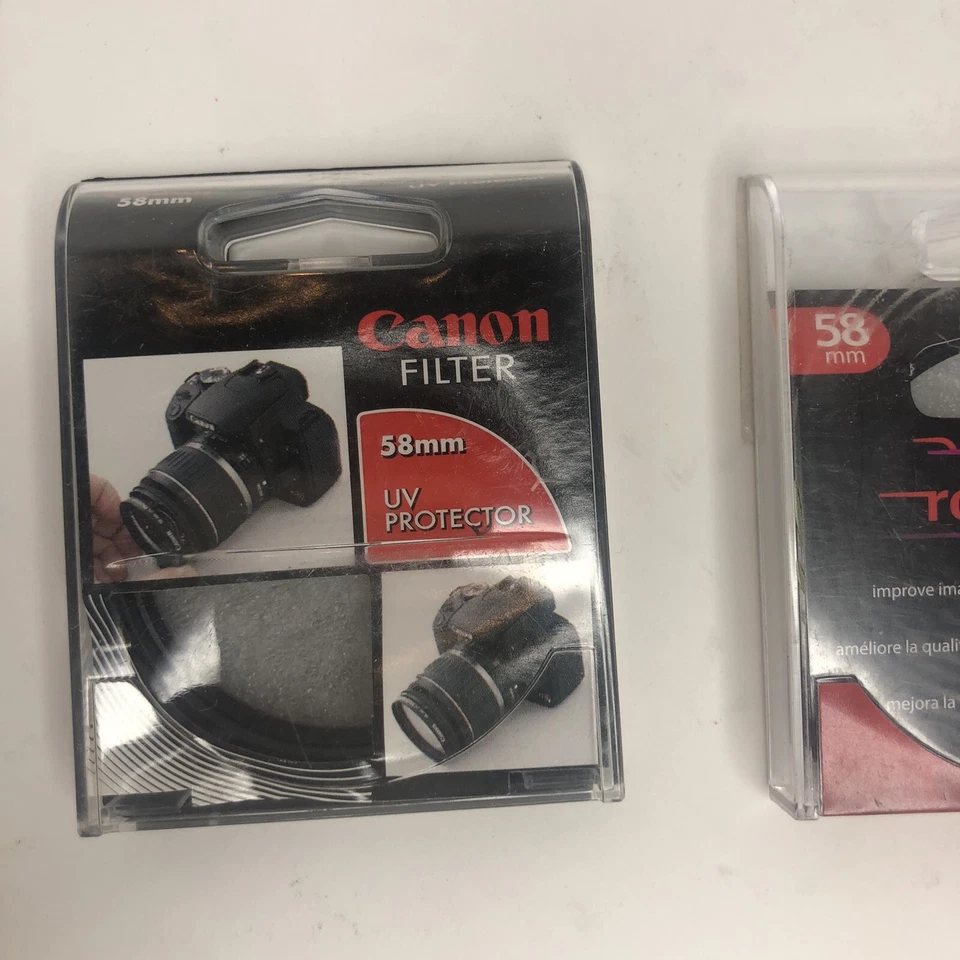 Rocketfish 58mm Ultra Violet UV Lens Filter - RF-UVF58 Canon Tiffen 3 Filters - Image 3 of 4